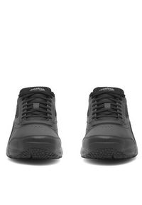 Reebok Sneakersy Work N Cushion 100001162 Czarny. Kolor: czarny. Materiał: skóra