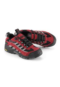 ALPINE PRO - Buty trekkingowe niskie damskie Alpine Pro Okane Vibram. Okazja: na co dzień. Kolor: czerwony. Styl: casual