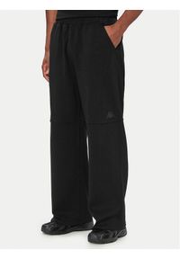 Kappa Spodnie dresowe 362364W Czarny Regular Fit. Kolor: czarny. Materiał: syntetyk #1