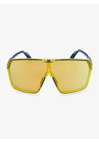 Okulary rowerowe Rudy Project Spinshield - c.blue/apple green/mult yellow. Kolor: żółty