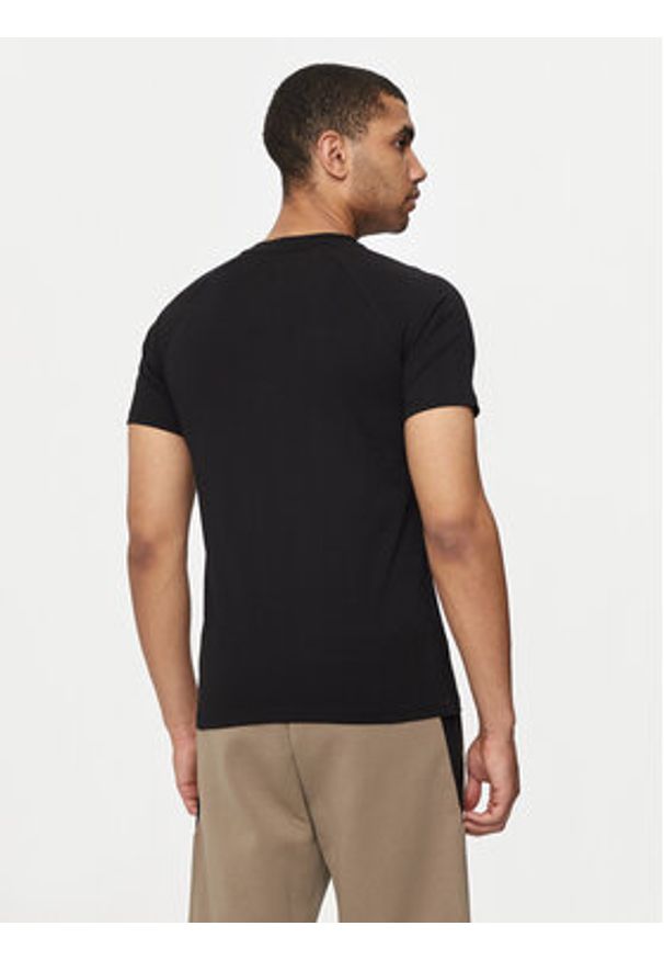 BOSS - Boss T-Shirt 50517970 Czarny Slim Fit. Kolor: czarny. Materiał: bawełna