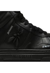 Patrizia Pepe Sneakersy 8Z0088/L088-K216 Czarny. Kolor: czarny. Materiał: skóra #2