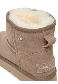Nine West Śniegowce CEO-NASR-01 Beżowy. Kolor: beżowy. Materiał: skóra, zamsz