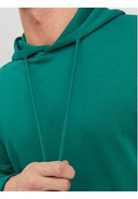 Jack & Jones - Jack&Jones Bluza Basic 12182537 Zielony Regular Fit. Kolor: zielony. Materiał: bawełna, syntetyk #3