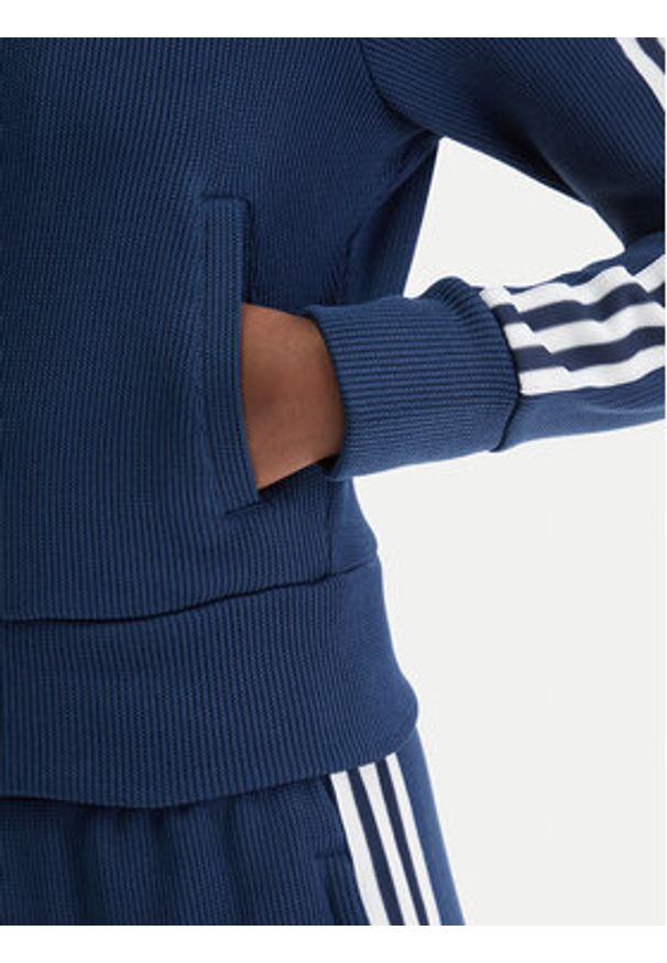 Adidas - adidas Bluza Firebird adicolor JY2614 Granatowy Regular Fit. Kolor: niebieski. Materiał: syntetyk
