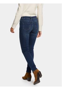 Morgan Jeansy 241-PMIRA Granatowy Skinny Fit. Kolor: niebieski