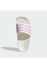 Adidas - Klapki Adilette Shower. Kolor: różowy, biały, zielony, wielokolorowy. Styl: sportowy