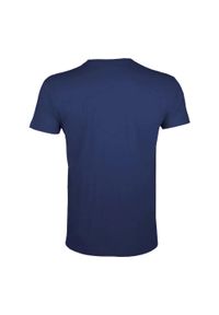 SOL'S - Koszulka Regent Slim Unisex Dla Dorosłych. Kolor: niebieski
