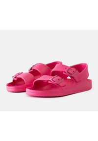 Big-Star - Różowe dziecięce sandałki Big Star NN374540. Nosek buta: okrągły. Zapięcie: bez zapięcia. Kolor: różowy. Sezon: lato