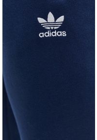 adidas Originals spodnie dresowe męskie kolor granatowy z aplikacją. Kolor: niebieski. Materiał: dresówka. Wzór: aplikacja #4