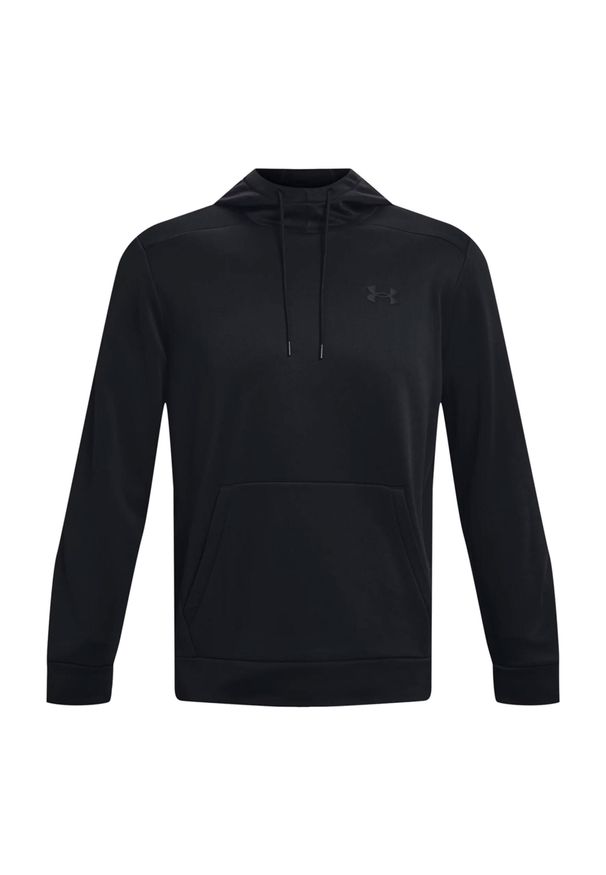 Bluza fitness męska Under Armour Armour Fleece Hoodie. Kolor: czarny. Sport: fitness