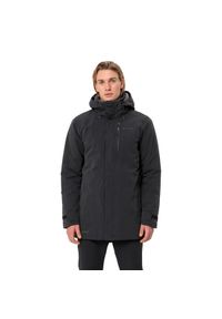 Vaude - Wełniana parka VAUDE Idris II. Kolor: czarny. Materiał: wełna. Sezon: zima #1