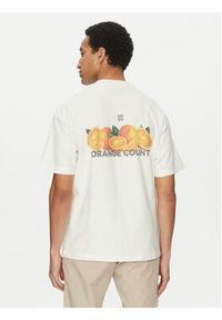 Hugo - HUGO T-Shirt Dartiee 50537576 Écru Oversize. Materiał: bawełna #4