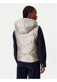 Morgan Bezrękawnik 252-GSOLIAM Beżowy Regular Fit. Kolor: beżowy. Materiał: syntetyk. Długość rękawa: bez rękawów #4