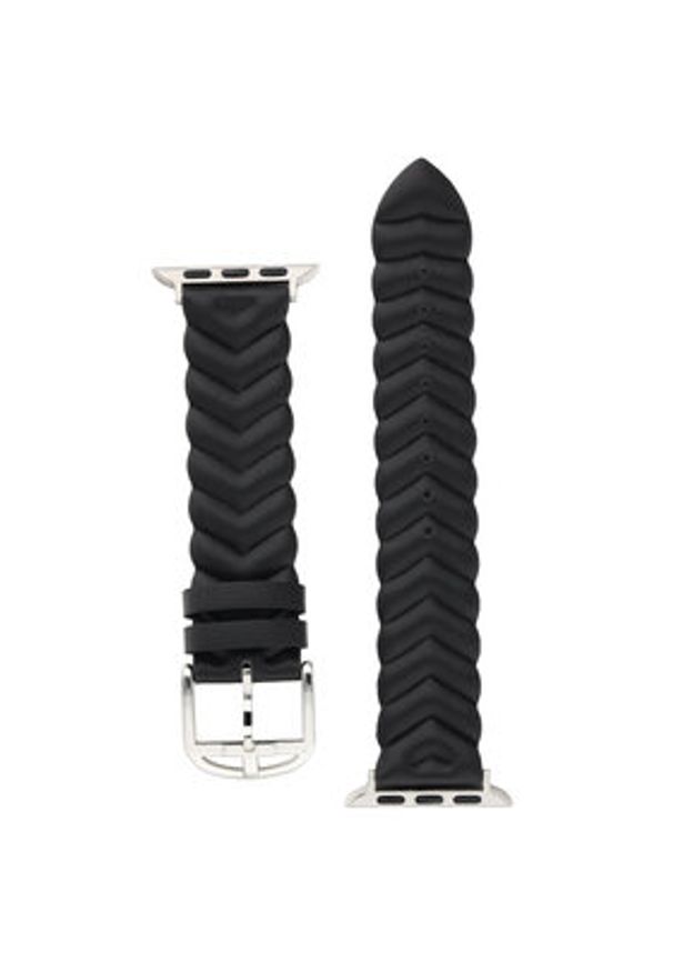 Ted Baker Wymienny pasek do zegarka Apple Watch BKS38F110 Czarny. Kolor: czarny