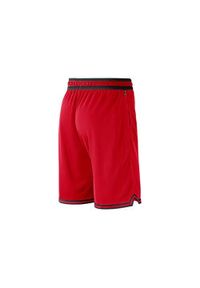 Spodnie koszykarskie męskie Nike Nba Chicago Bulls. Kolor: czerwony. Materiał: materiał, syntetyk. Długość: krótkie. Sport: koszykówka