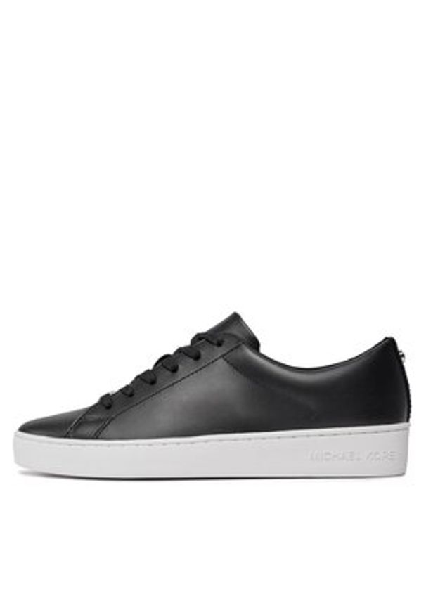 MICHAEL Michael Kors Sneakersy Keaton Lace Up 43R4KTFS4L Czarny. Kolor: czarny. Materiał: skóra
