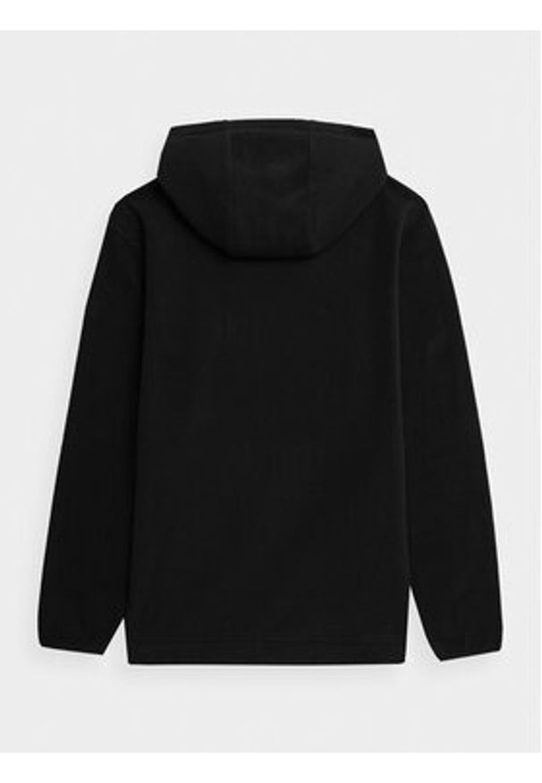 4f - 4F Bluza 4FAW23TFLEM136 Czarny Regular Fit. Kolor: czarny. Materiał: syntetyk