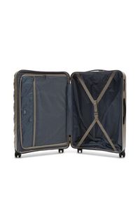 Puccini Walizka duża PC032A Beżowy. Kolor: beżowy #4