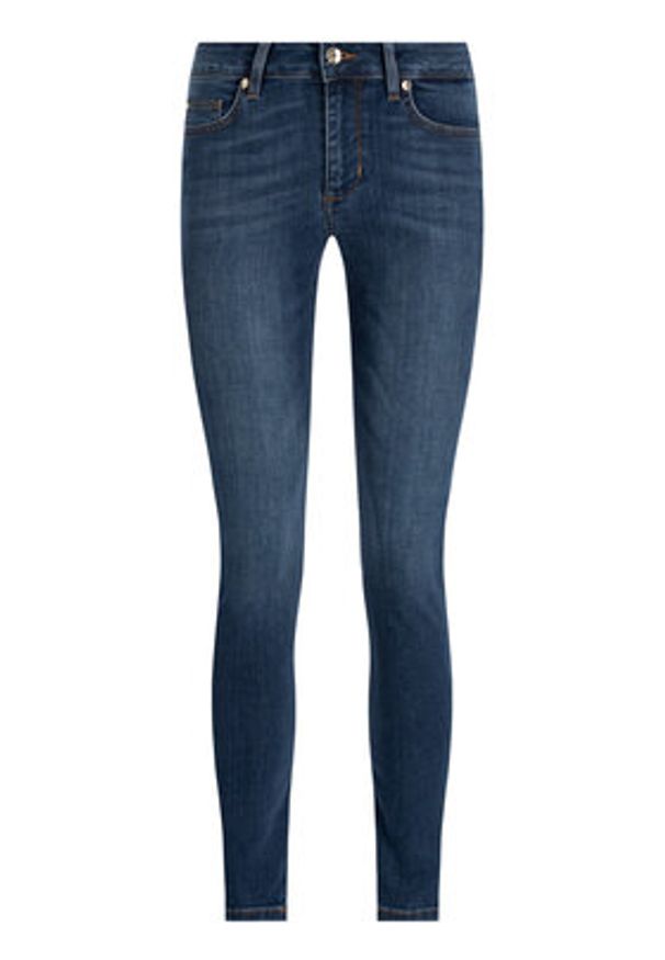 Liu Jo Jeansy UXX037 D4186 Granatowy Slim Fit. Kolor: niebieski