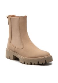 ONLY Shoes Sztyblety Onlbetty 15274563 Beżowy. Kolor: beżowy. Materiał: skóra #6