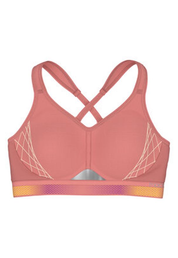 Triumph Biustonosz sportowy Triaction Cardio Flow 10205923 Różowy. Kolor: różowy. Materiał: syntetyk