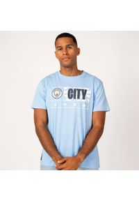 MANCHESTER CITY - Koszulka męska Man City jasnoniebieska dla dorosłych - 2XL. Kolor: niebieski. Sport: piłka nożna