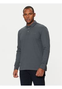 Tom Tailor Polo 1043998 Szary Regular Fit. Typ kołnierza: polo. Kolor: szary. Materiał: bawełna