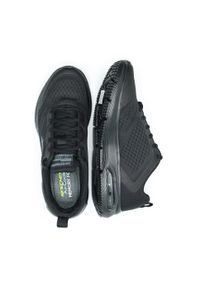 skechers - Skechers Pelland, Czarny. Zapięcie: sznurówki. Kolor: czarny. Materiał: materiał, syntetyk, tkanina. Szerokość cholewki: normalna. Sport: turystyka piesza