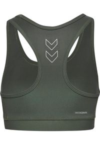 Biustonosz damski Hummel Te Fundamental. Kolor: zielony, brązowy, wielokolorowy. Sport: piłka nożna #2