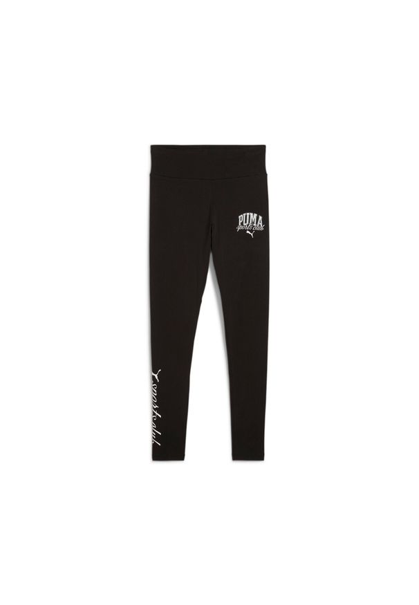 Damskie legginsy Puma Class High Waist. Stan: podwyższony. Kolor: czarny