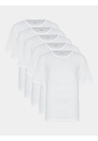BOSS - Boss Komplet 5 t-shirtów Authentic 50475392 Biały Regular Fit. Kolor: biały. Materiał: bawełna #1