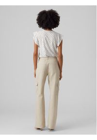 Vero Moda T-Shirt 10286067 Biały Loose Fit. Kolor: biały. Materiał: syntetyk #6