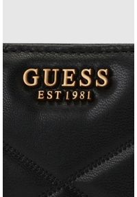 Guess - GUESS Czarny portfel Cilian Slg. Kolor: czarny #5