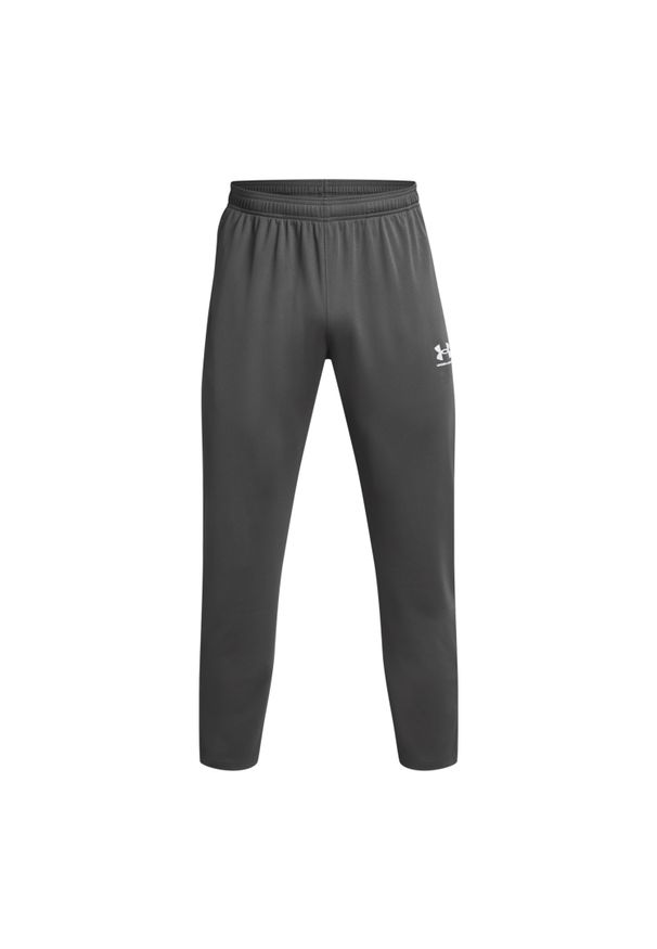 Spodnie dresowe Under Armour Challenger Pique. Kolor: czarny, biały, wielokolorowy. Materiał: dresówka. Sport: piłka nożna