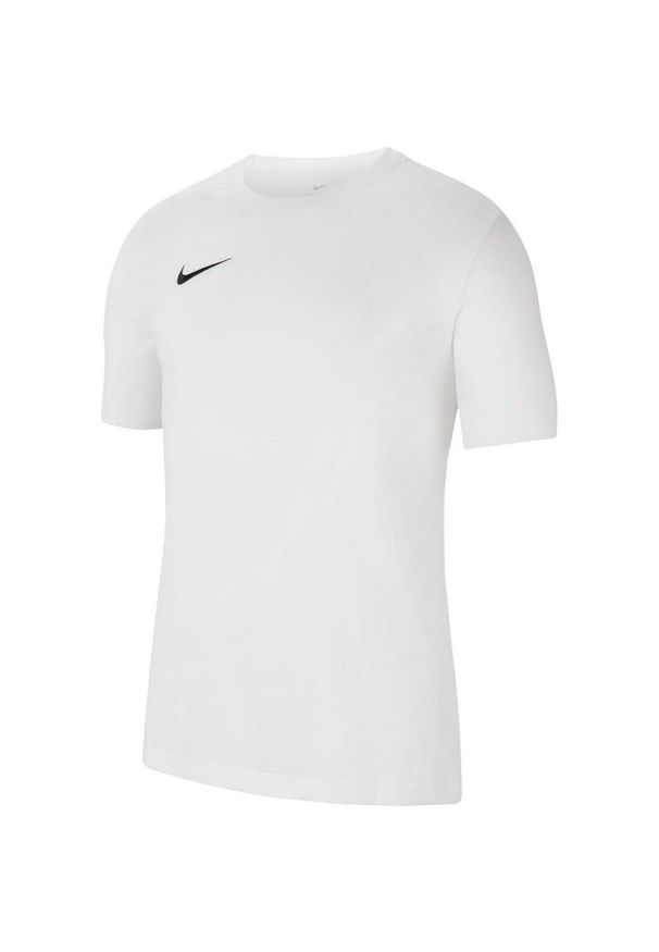 Nike - Męska Koszulka Park 20 DriFIT. Kolor: biały. Sport: turystyka piesza
