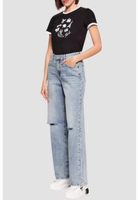 Karl Lagerfeld - KARL LAGERFELD Białe damskie sneakersy KAPRI Ombre NFT Lo Lace, Rozmiar 39. Kolor: biały. Materiał: materiał #2