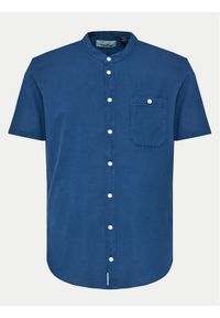 Blend Koszula 20716754 Niebieski Regular Fit. Kolor: niebieski. Materiał: bawełna