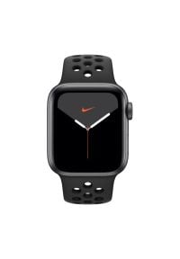 APPLE Watch 5 Cellular Nike+ 40mm (Gwiezdna szarość z opaską sportową w kolorze czarnym). Kolor: czarny. Styl: sportowy #2