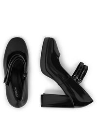 DeeZee Czółenka F3767-2 Czarny. Kolor: czarny. Materiał: skóra #6