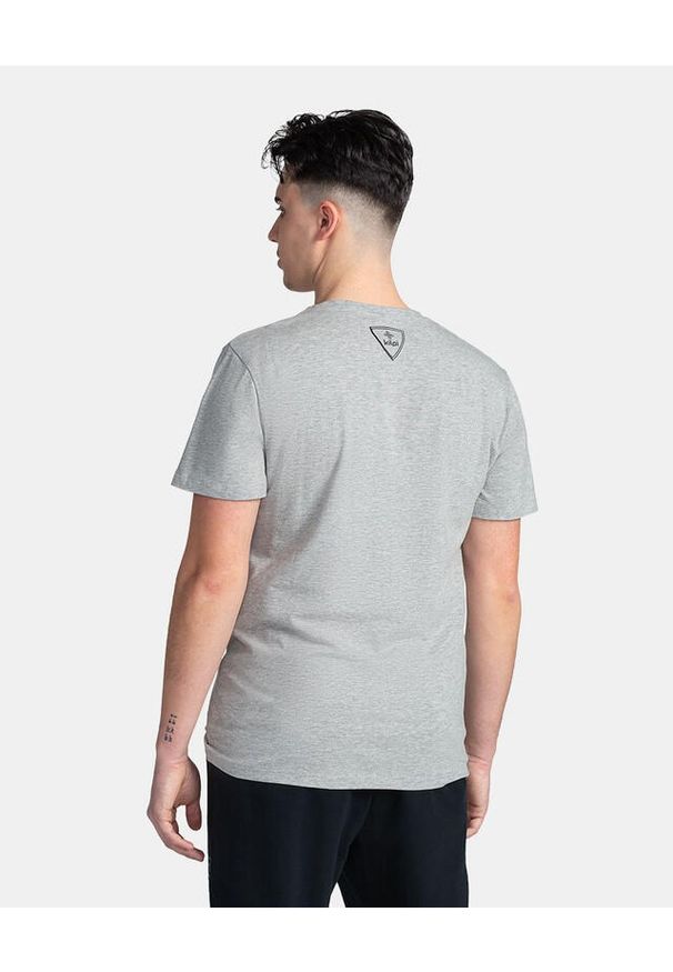 Męski bawełniany t-shirt Kilpi PORTELA-M. Kolor: szary. Materiał: bawełna