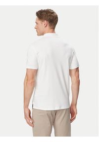 Calvin Klein Polo LV04LH204G Biały Regular Fit. Typ kołnierza: polo. Kolor: biały. Materiał: bawełna #5