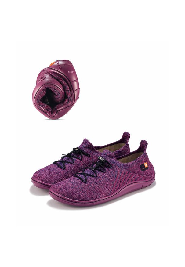 Buty Do Chodzenia Damskie Brubeck Merino Barefoot. Kolor: wielokolorowy, różowy, fioletowy. Sport: turystyka piesza