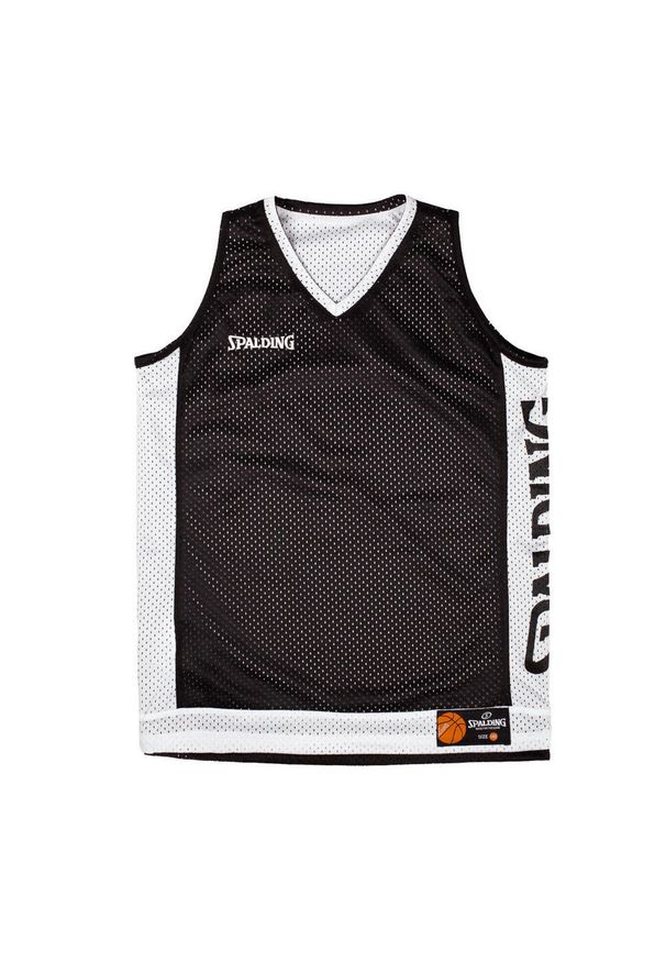 SPALDING - Koszulka koszykarska Spalding Reversible Tanktop Dwustronna. Kolor: czarny, biały, wielokolorowy