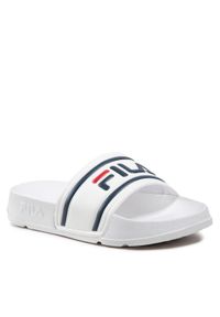 Fila Klapki Morro Bay Slipper Jr 1010934.1FG Biały. Kolor: biały