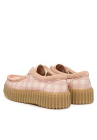 Clarks Półbuty Torhill Bee 26186298 Różowy. Kolor: różowy. Materiał: materiał #3