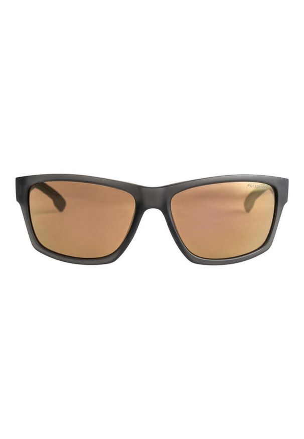 Quiksilver - Okulary przeciwsłoneczne dla Mężczyzn TRAILWAY POLARIZED Multicolore. Kolor: szary. Materiał: nylon, materiał