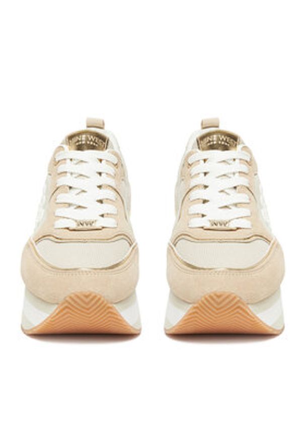 Nine West Sneakersy SS25-3C093 Beżowy. Kolor: beżowy. Materiał: materiał