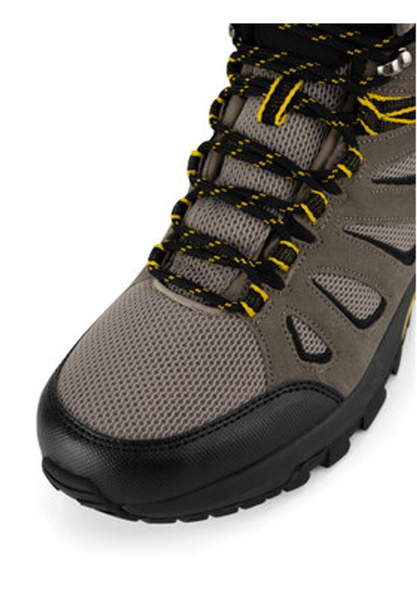 Hunter Trekkingi MASON MID HIKER WP Beżowy. Kolor: beżowy. Materiał: zamsz, skóra. Sport: turystyka piesza