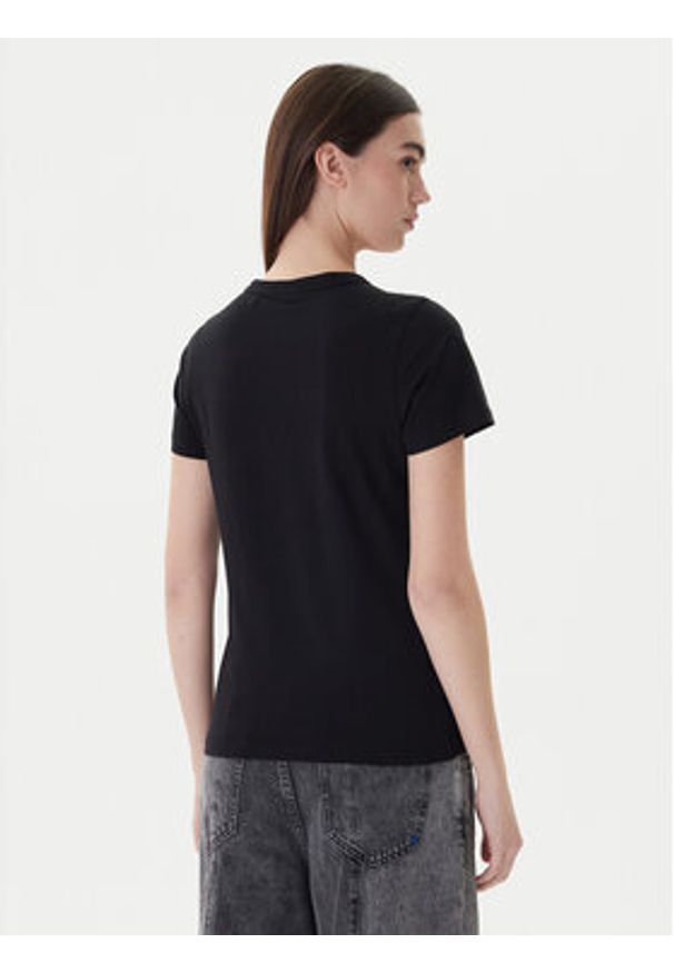 Hugo - HUGO T-Shirt Classic 50510772 Czarny Slim Fit. Kolor: czarny. Materiał: bawełna